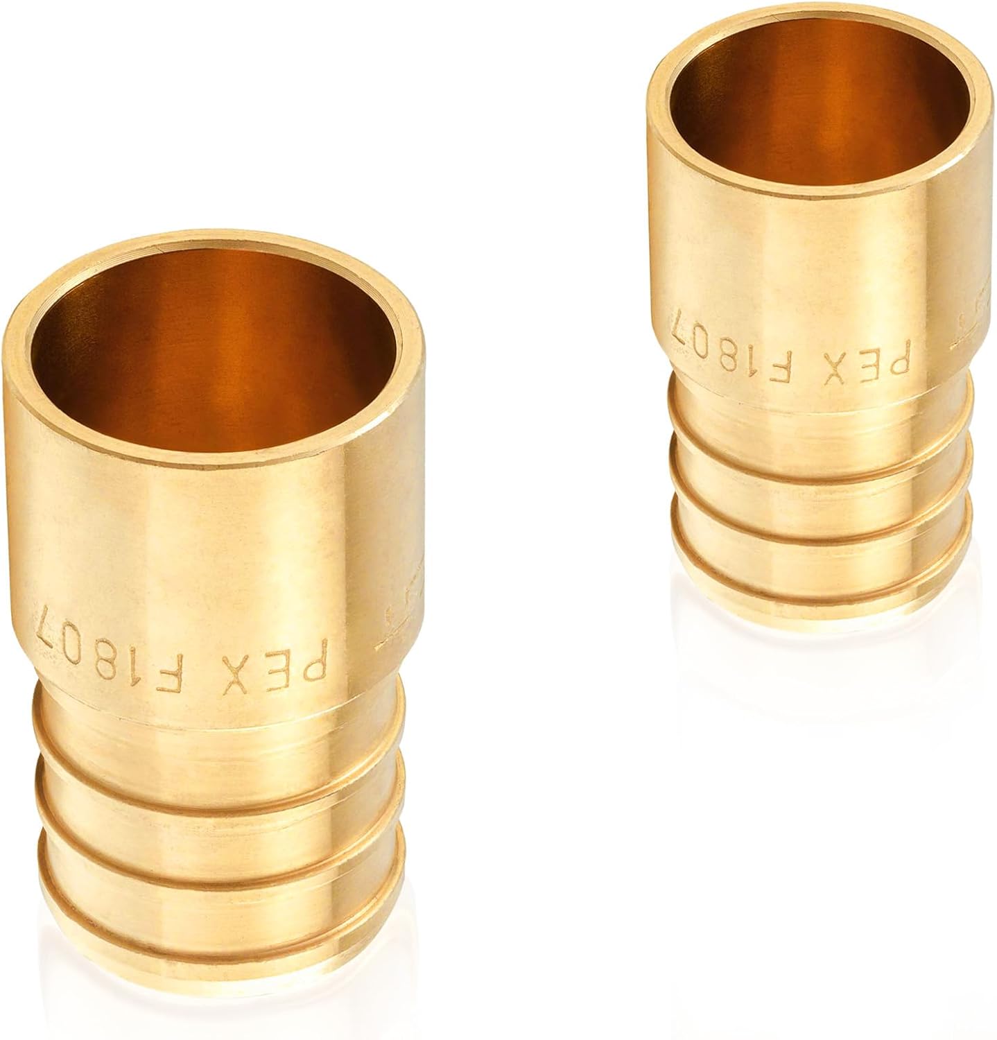 100-Pack PEX Fittings, 3/4in x 1/2in Female Sweat Adapter
