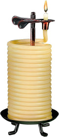 Candle by the Hour 80-Hour Vertical Candle for Eco-Friendly Lighting