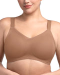 HSIA Bra for Women No Underwire Full Coverage Crossover - Support