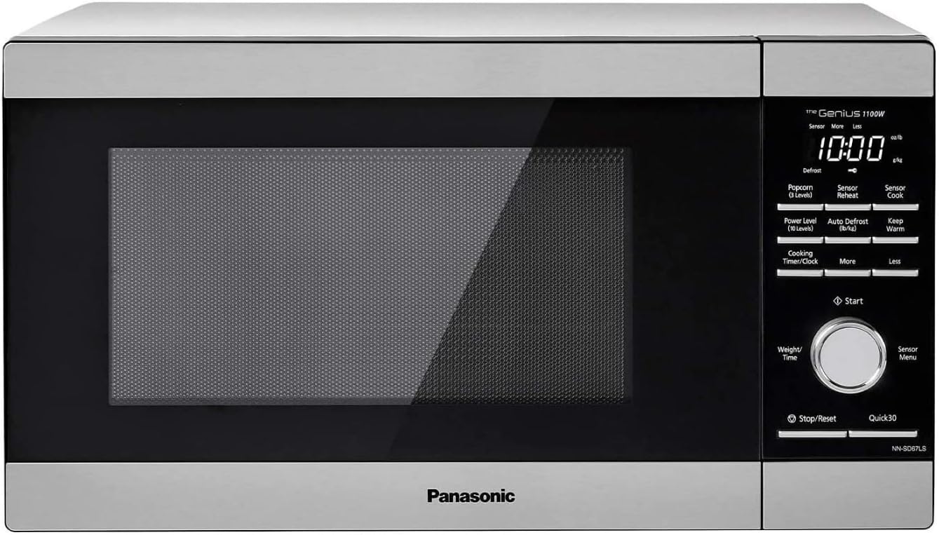 Panasonic 1100W Genius Sensor Microwave - Effortless Cooking