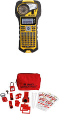 Bundle of Brady M210 Portable Label Printer + Breaker Lockout Tagout