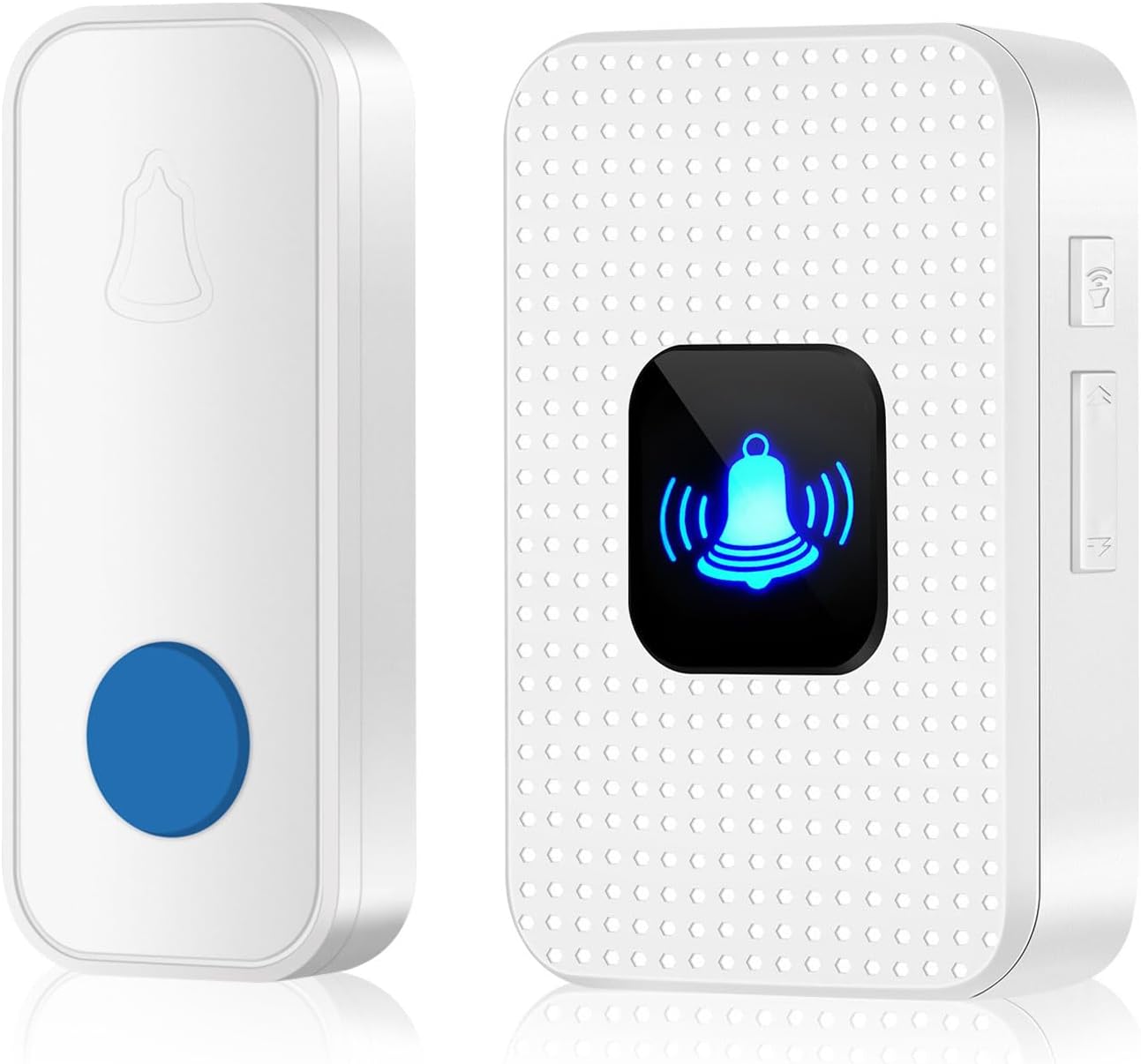 Wireless Doorbell Kit - 1000 Ft Range, 55 Melodies, Easy Setup