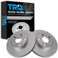 Front Brake Rotors Set for 2004-2009 Toyota Prius - Premium G-Coated