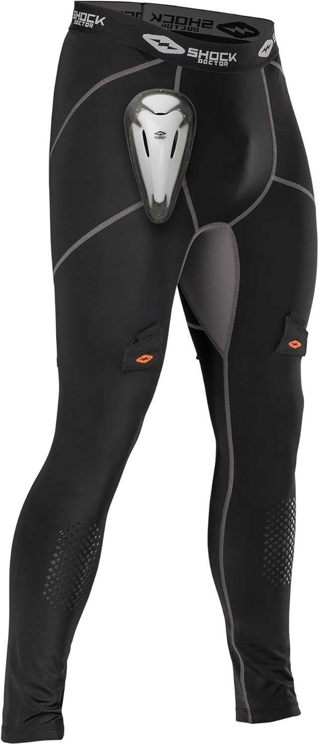 Shock Doctor Compression Hockey Pant with Protective Cup for Adults