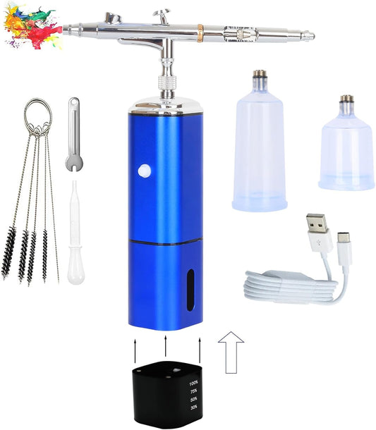 Portable Cordless Airbrush Kit for Art & Makeup