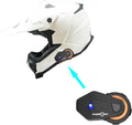 1Storm Adult Helmet for Motorcycle Riding with Bluetooth Connectivity