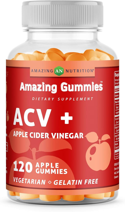 Apple Cider Vinegar Gummies | Immune Support | Delicious Apple Flavor
