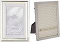 Silver Beaded 4x6 Metal Picture Frame - Elegant Display