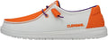 Hey Dude Womens Wendy NCAA Clemson Slip-On Loafers - Comfortable