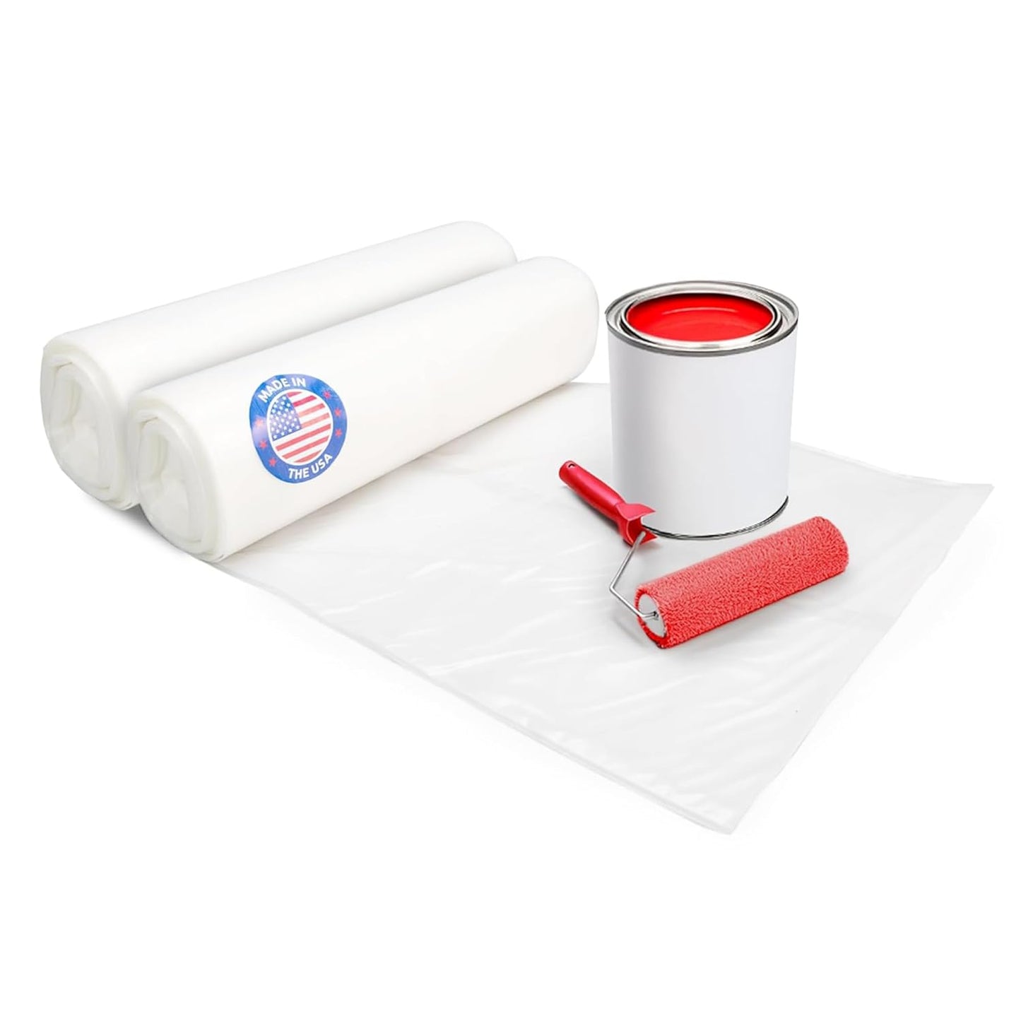 Durable 4 Mil Plastic Sheeting for Construction and Painting