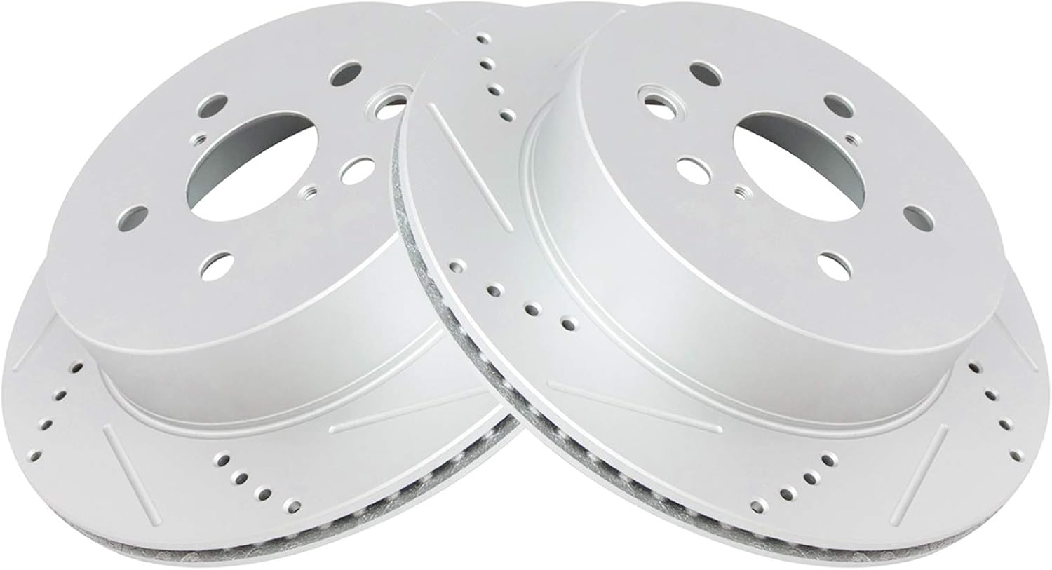 TRQ Rear Performance Brake Rotor Set for Lexus Models