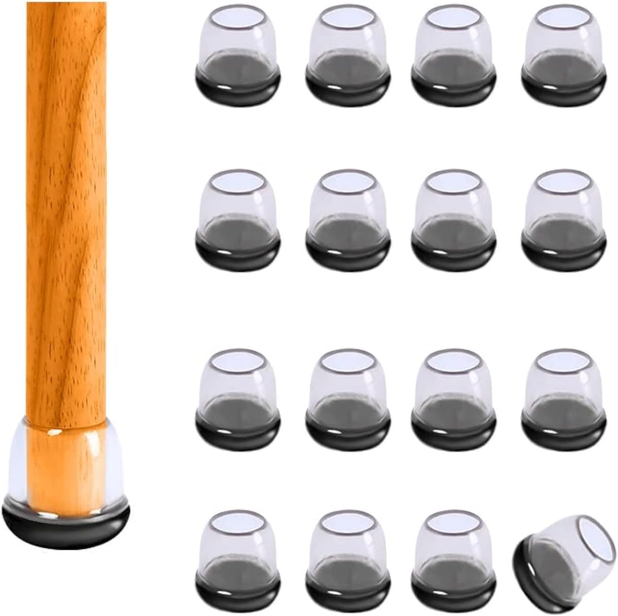 Protect Carpets with ARTHURS Silicone Chair Leg Caps