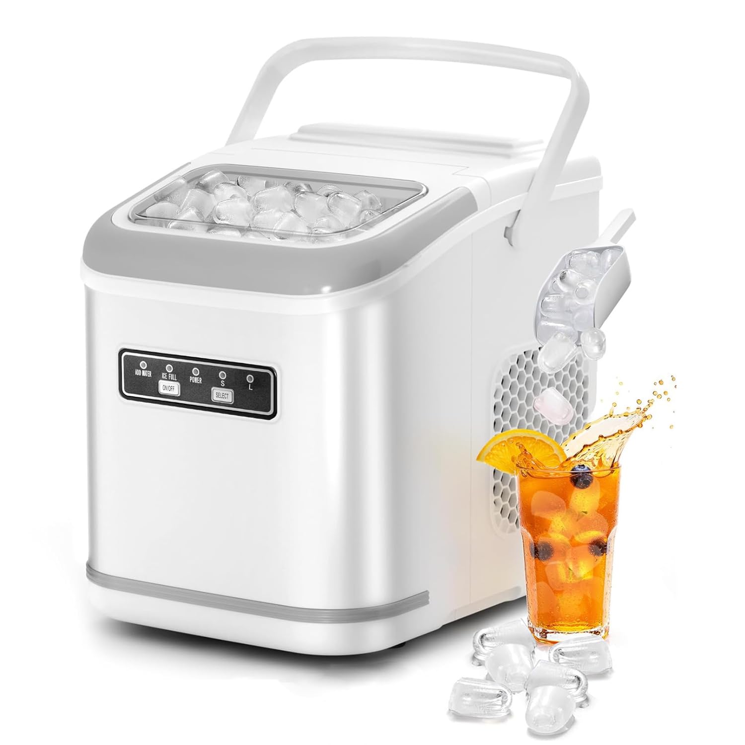 Antarctic Star Countertop Ice Maker: Fast, Portable, Self-Cleaning