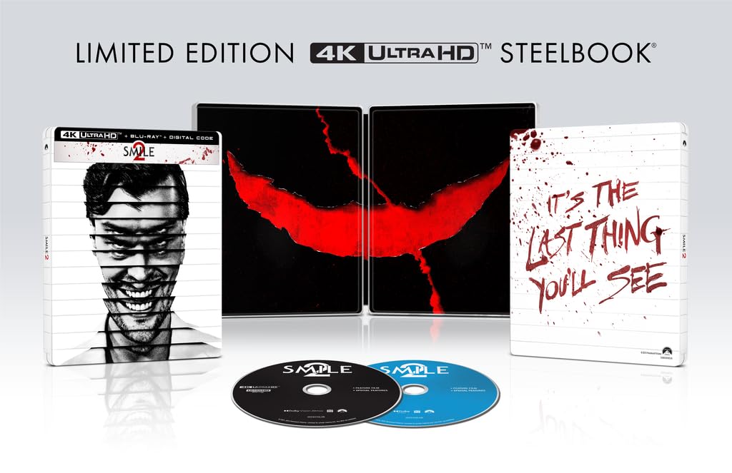 Smile 2 4K UHD Steelbook - A Must-Have for Horror Fans