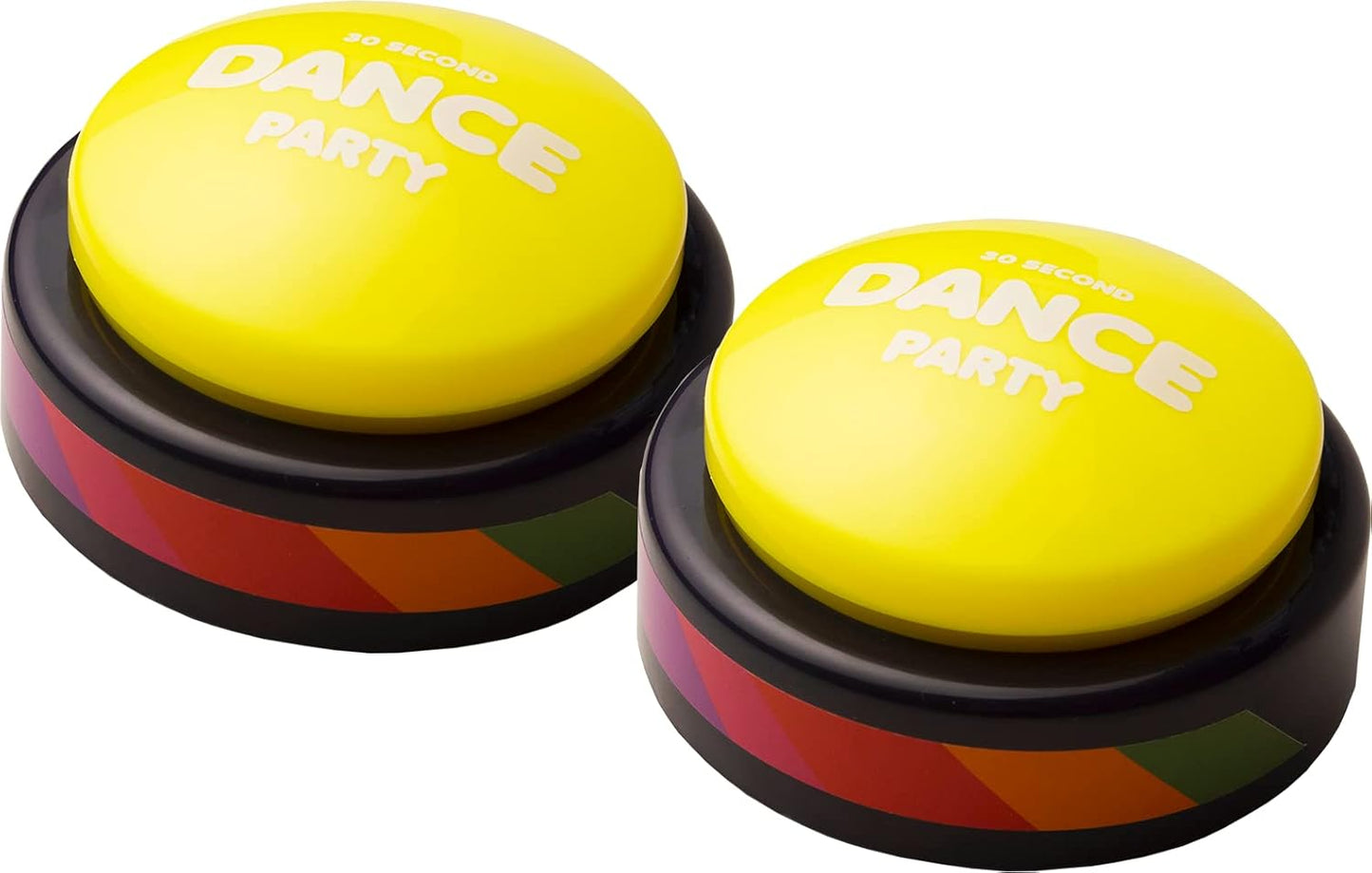 30 Second Dance Party Button Pack of Two for Ultimate Fun