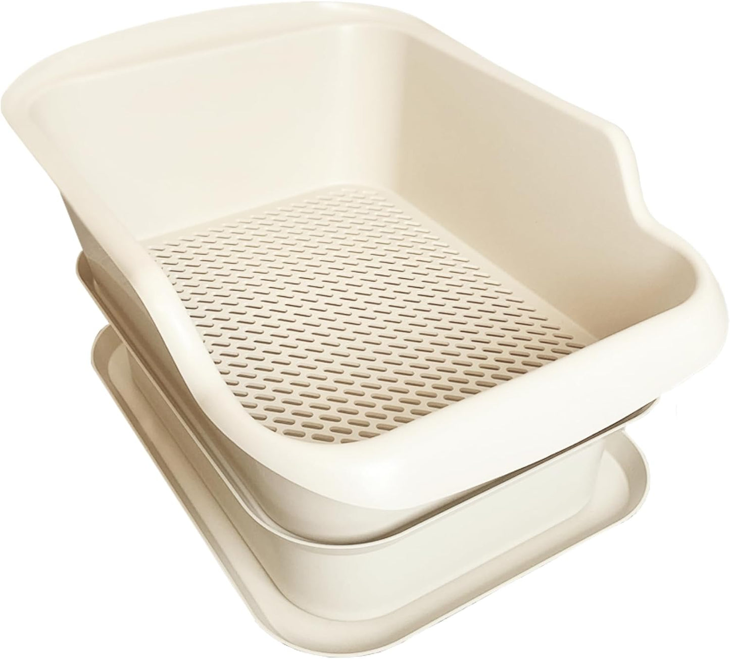 Mr Catman Cat Sifting Litter Box for Easy Cleaning & Odor Control