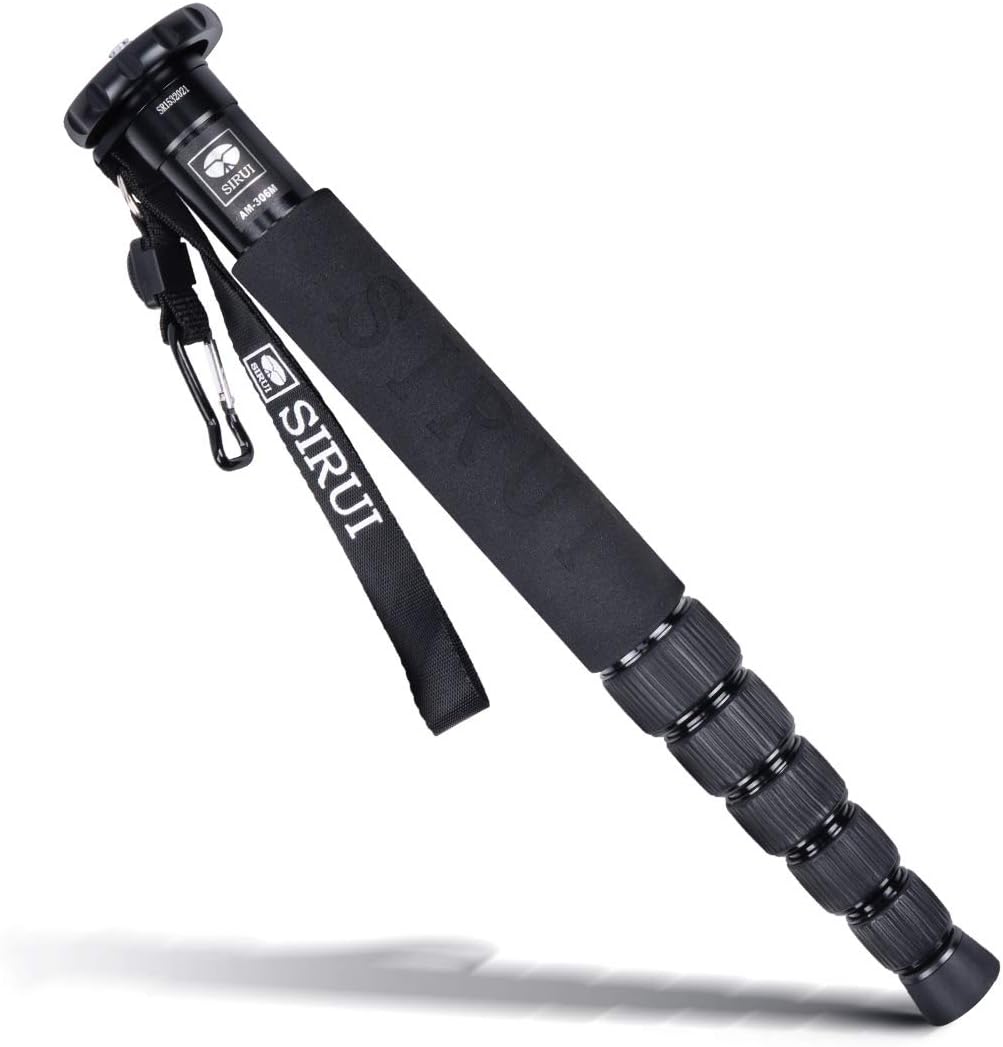 SIRUI AM-306M Monopod: Lightweight 61in Tripod for DSLR & Smartphone