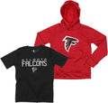 NFL Youth Boys Hoodie and Tee 2 Pack Combo Set - Team Colors