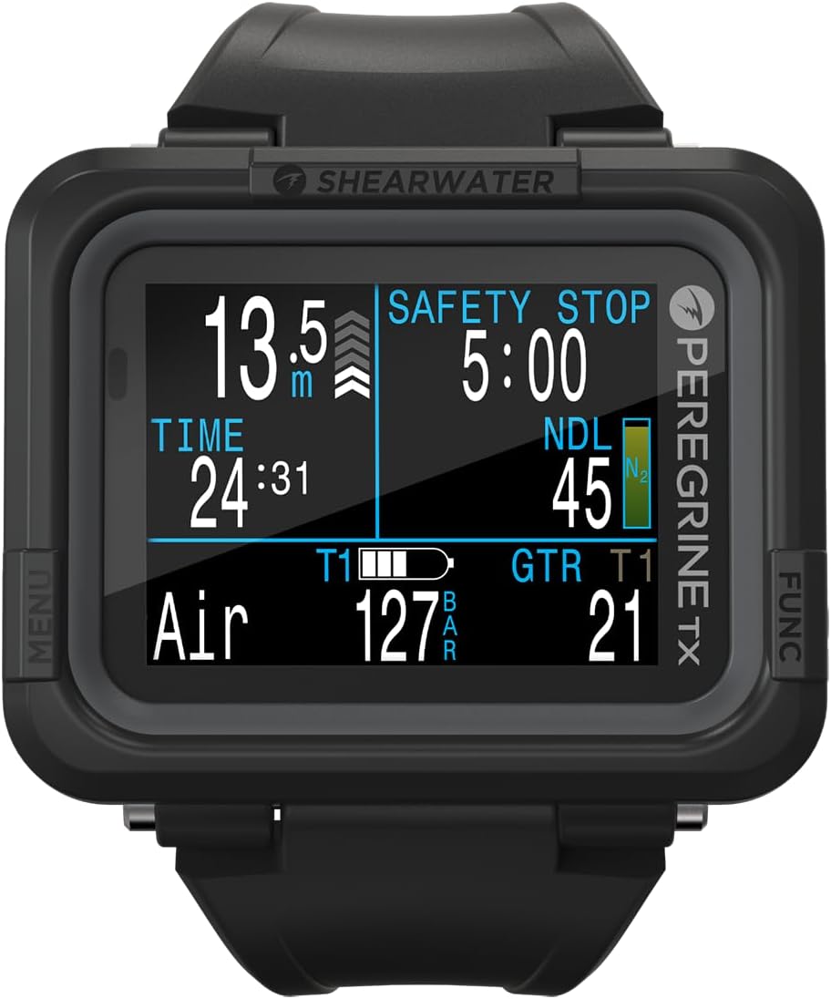 Shearwater Peregrine TX Air Integrated Dive Computer Review