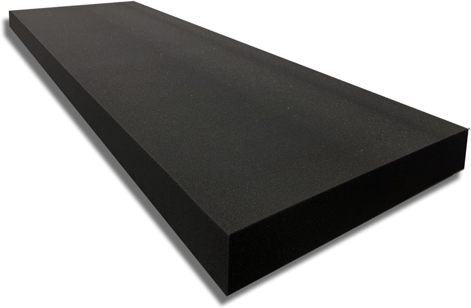 FoamTouch Charcoal Foam 2in x 24in x 72in for Upholstery Projects