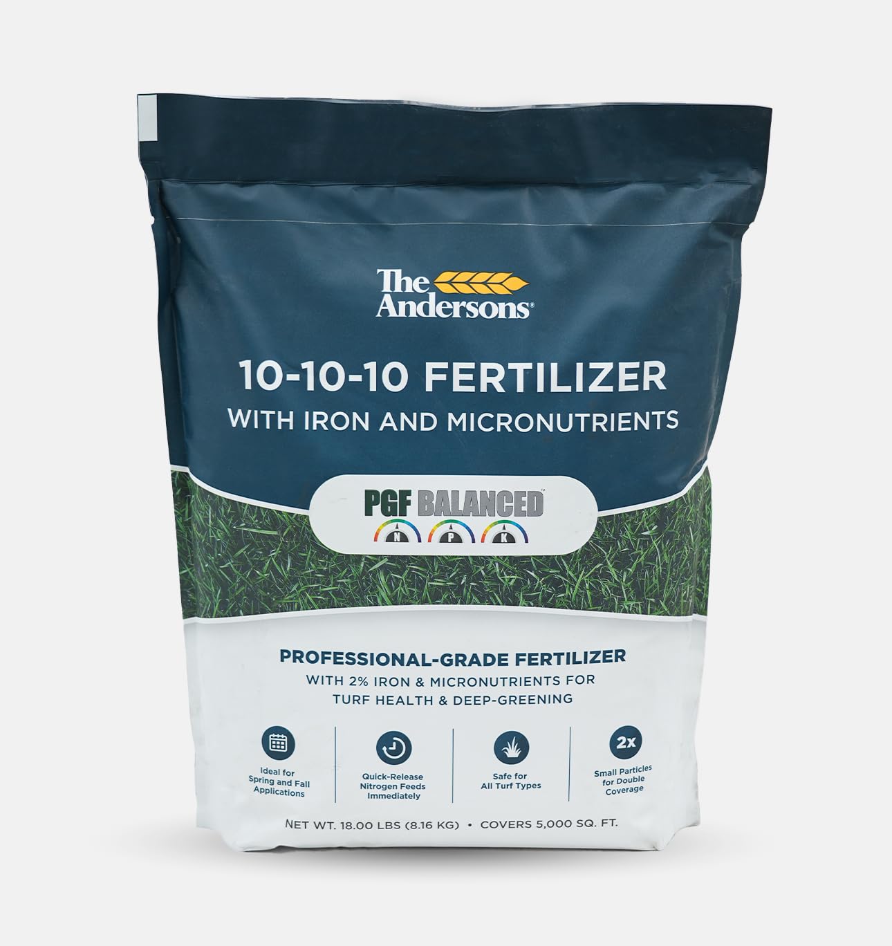 PGF Balanced 10-10-10 Fertilizer with Micronutrients for Lawns