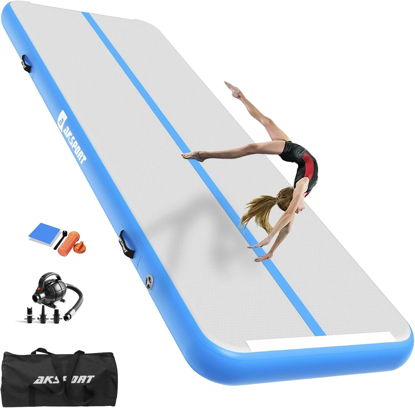 AKSPORT Gymnastics Air Mat for Home Use and Training Needs