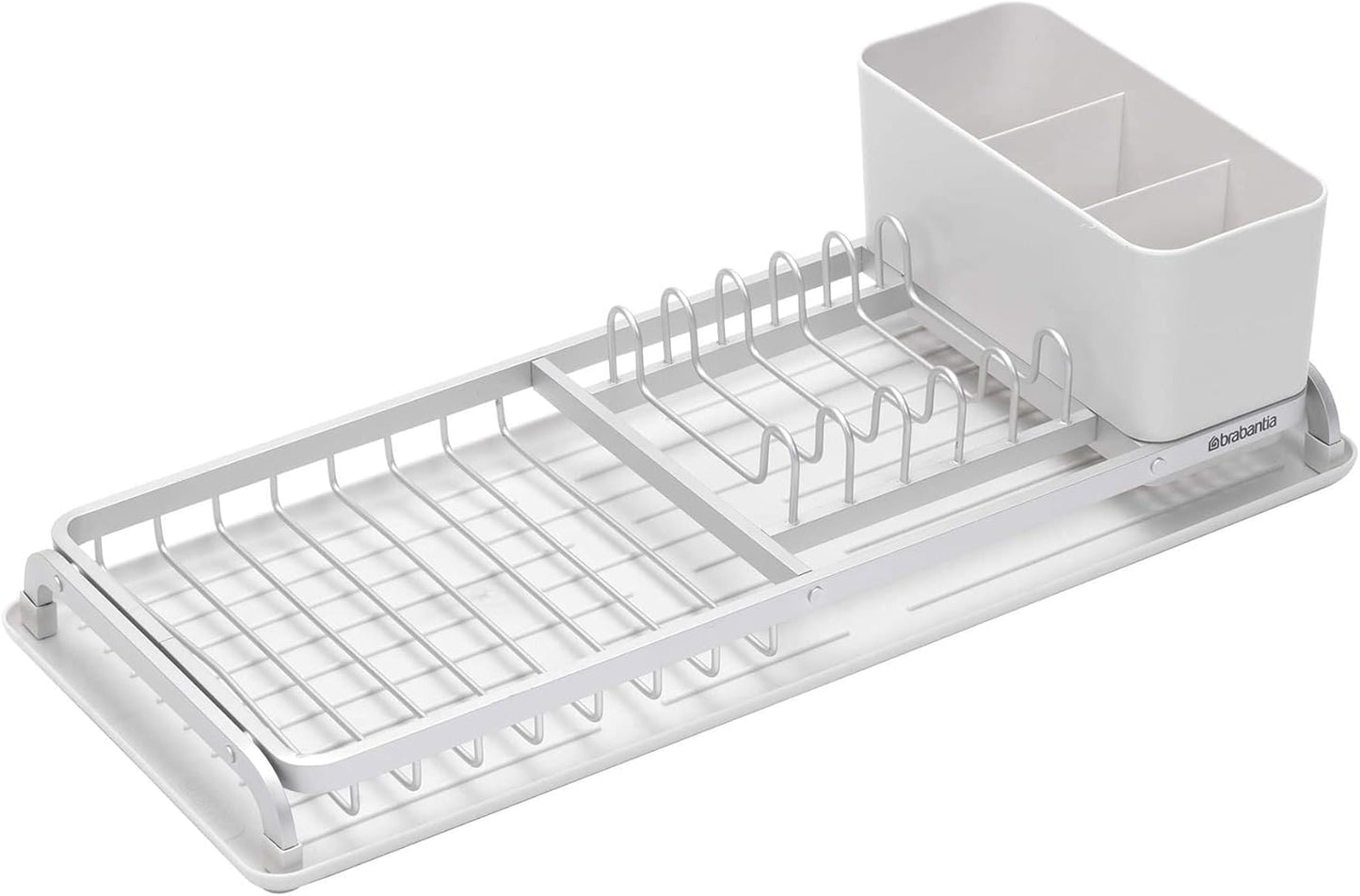 Brabantia Compact Dish Drying Rack in Light Gray for Your Kitchen