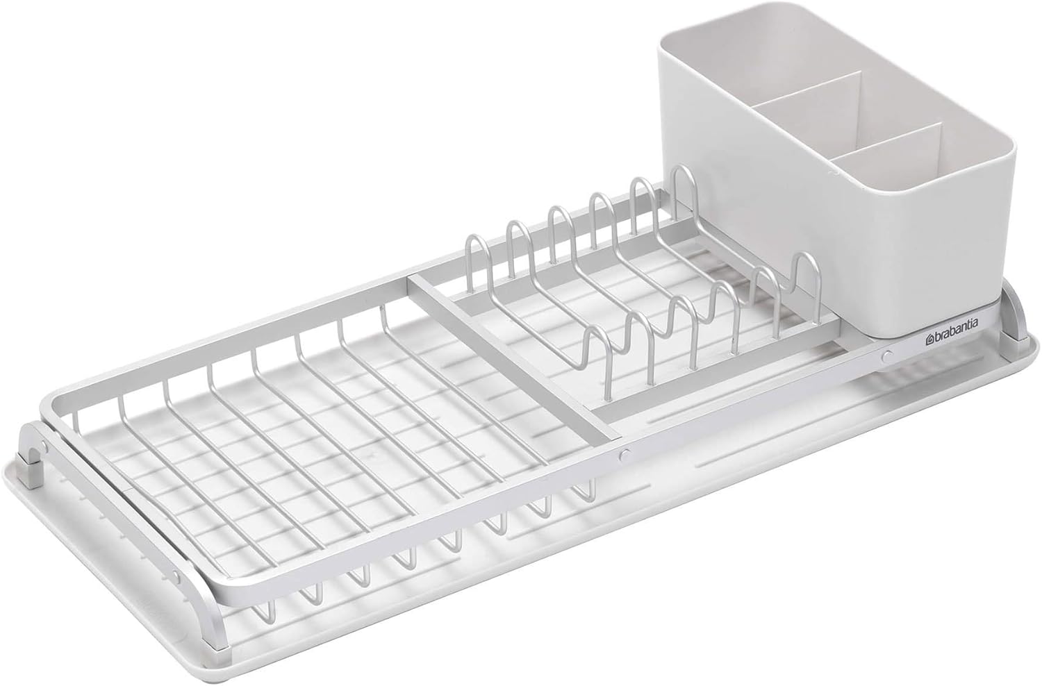 Brabantia Compact Dish Drying Rack in Light Gray for Your Kitchen