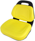 Deluxe Yellow Seat for John Deere Lawn Tractors - Comfortable Fit
