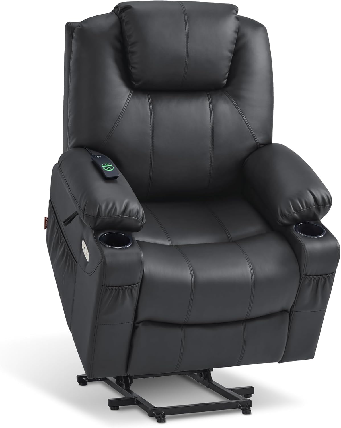 MCombo Power Lift Recliner Chair with Heat and Massage Features