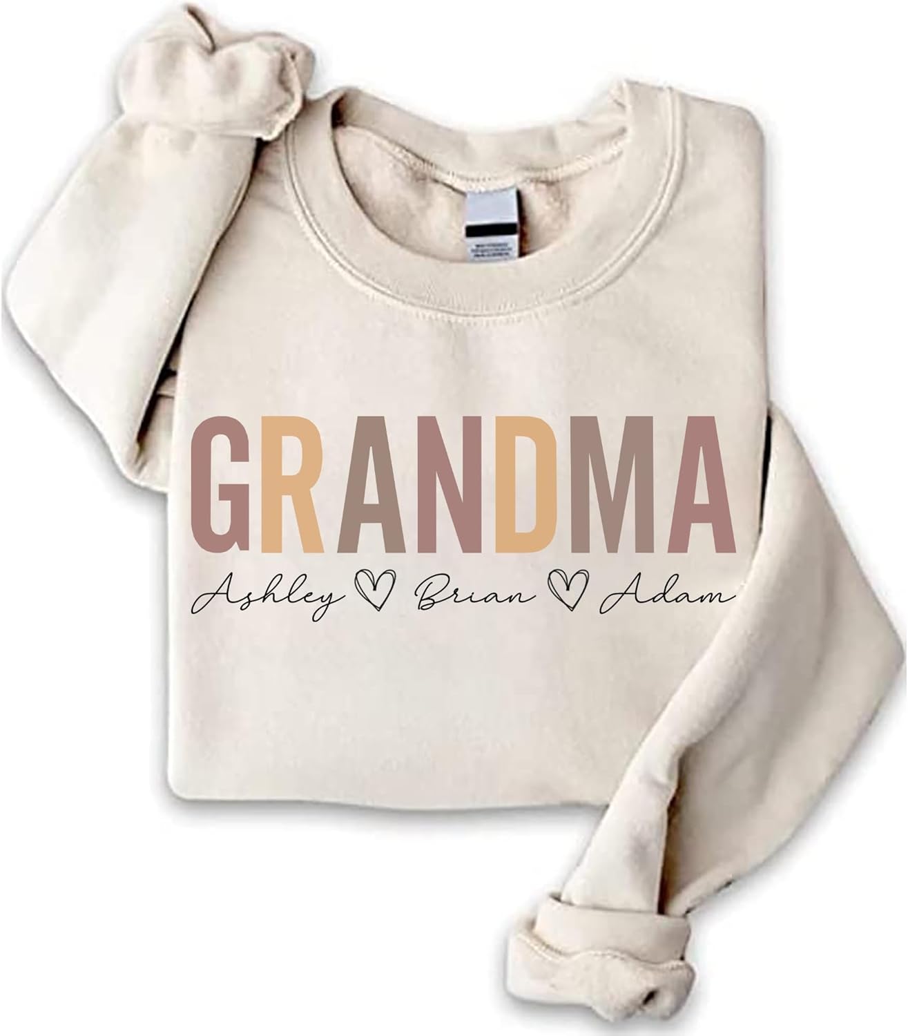 Custom Grandma Sweatshirt - Personalized with Kids Names