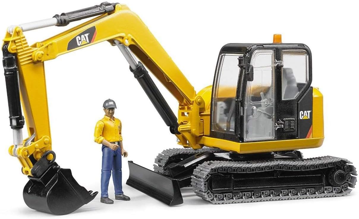 Bruder CAT Mini Excavator Construction Digger Toy Review
