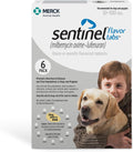 Sentinel Flavor Tabs for Dogs 51-100 lbs - 6-Month Chewable Supply