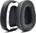1 Pair Black Leatherette and Foam Ear Pads for Skullcandy Crusher