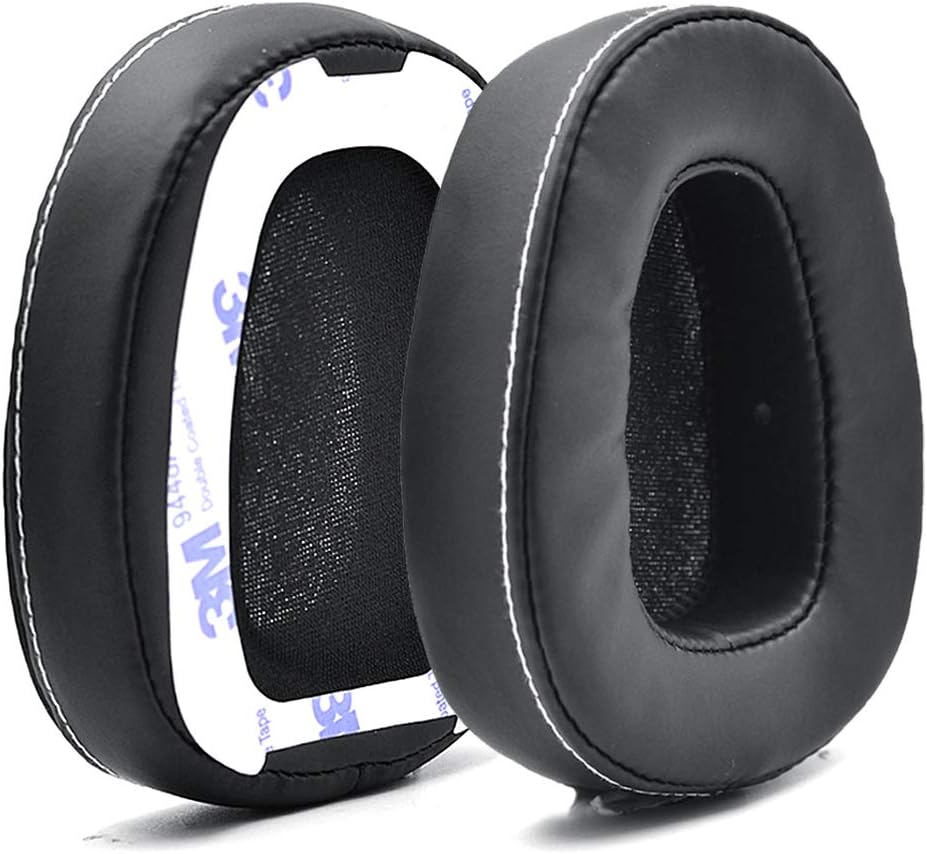 Enhanced Comfort with Black Leatherette Ear Pads