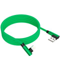Ironten iPhone Lightning Charger 100 Pack 6 ft Green Apple - Durable