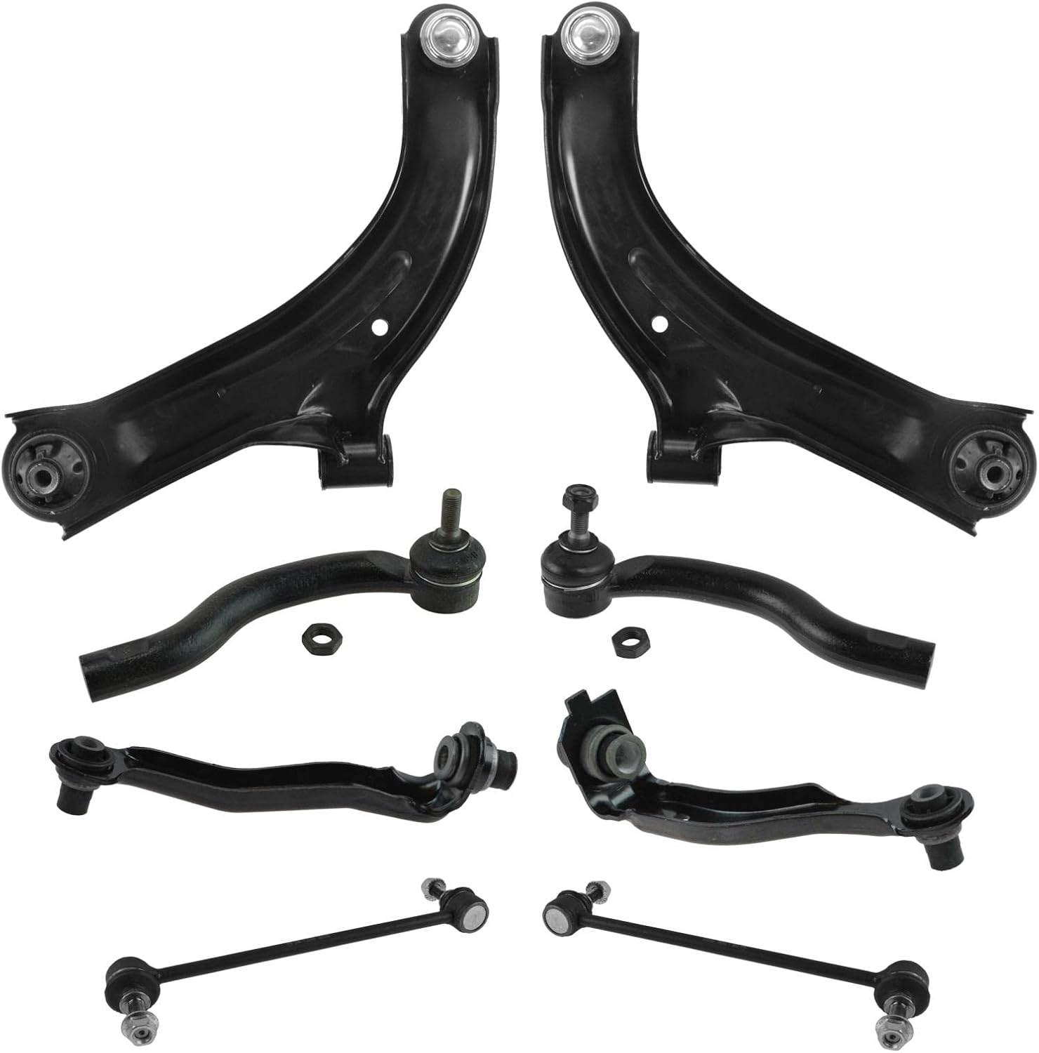 TRQ Front Steering & Suspension Kit for 2007-2012 Nissan Versa