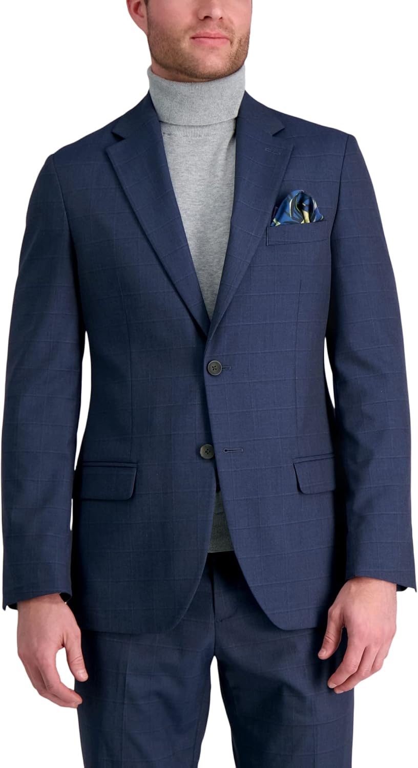 Haggar Men's Premium Stretch Tailored Fit Suit Separate Pants