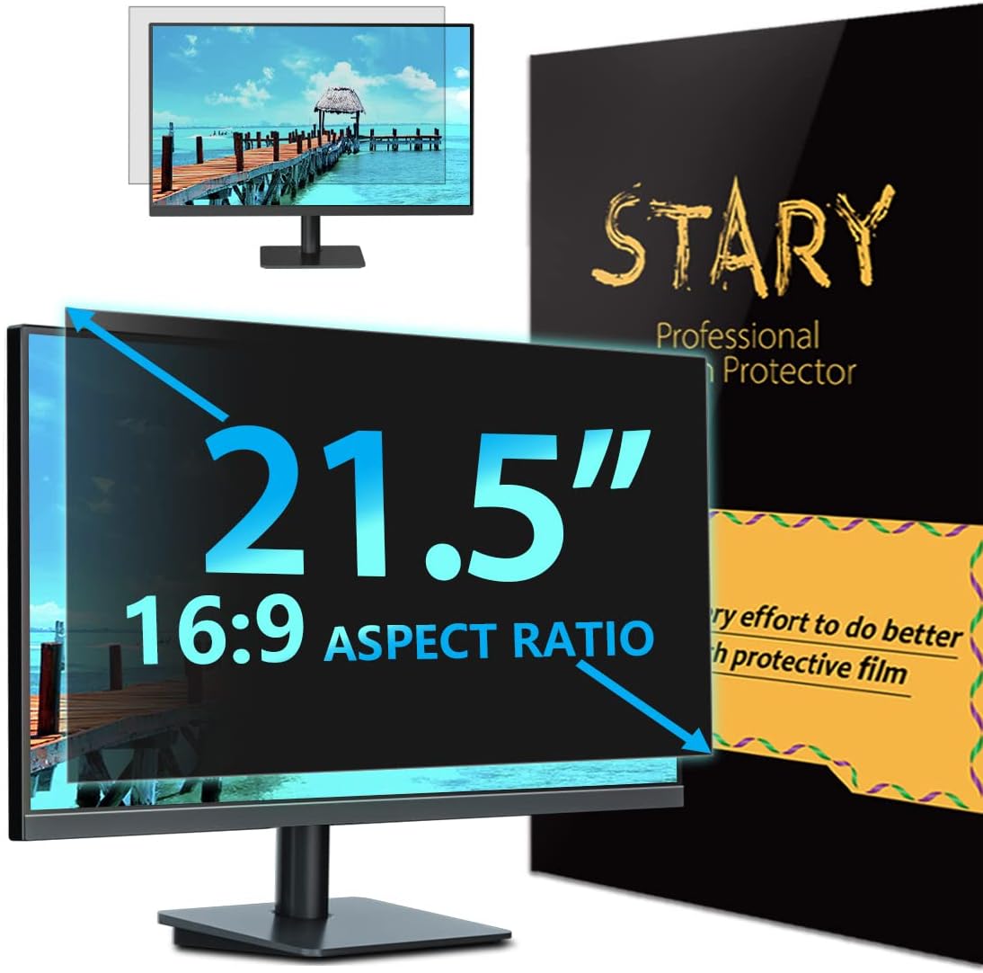 21.5 Inch Computer Privacy Screen for Widescreen Monitors