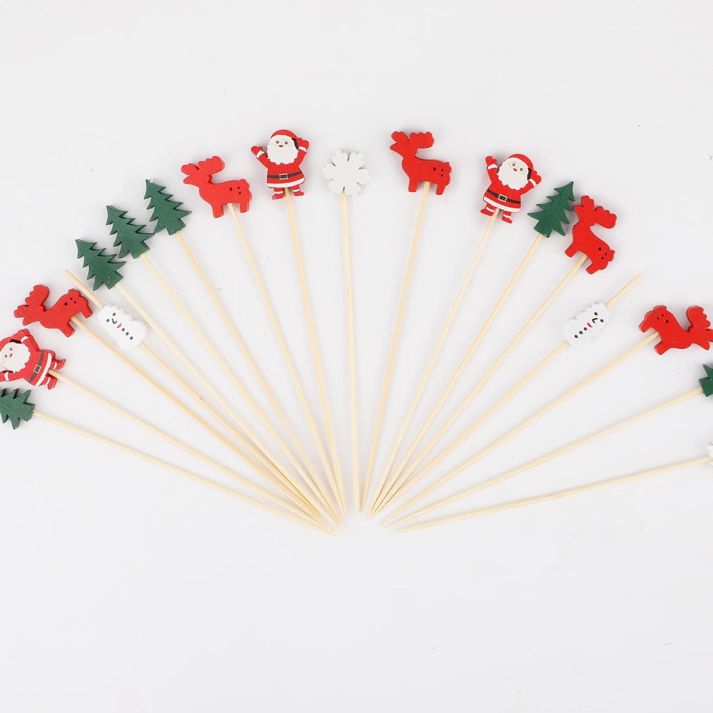 Decorative Christmas Cocktail Picks by PEUTIER