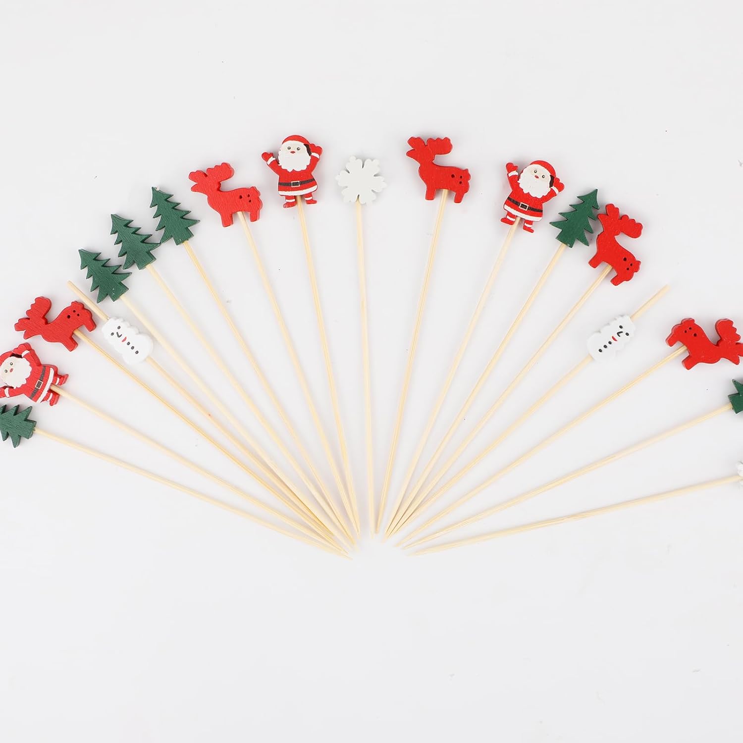 Decorative Christmas Cocktail Picks by PEUTIER