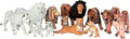 African Jungle Animals Toy Lions Figure 13-Piece Playset - Realistic