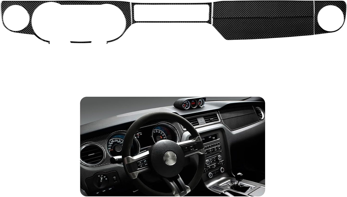 Car Carbon Fiber Sticker for Ford Mustang GT Shelby 2009-2014