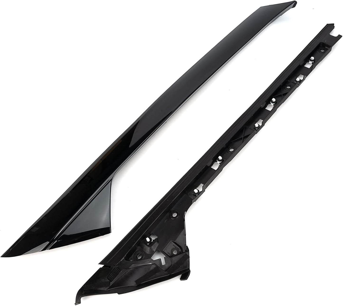 Qagea Windshield A-Pillar Panel Molding Trim for Ford Explorer