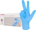 COYACOOL Disposable Nitrile/Vinyl Gloves - Latex Free, 4 Mil, 100Pc