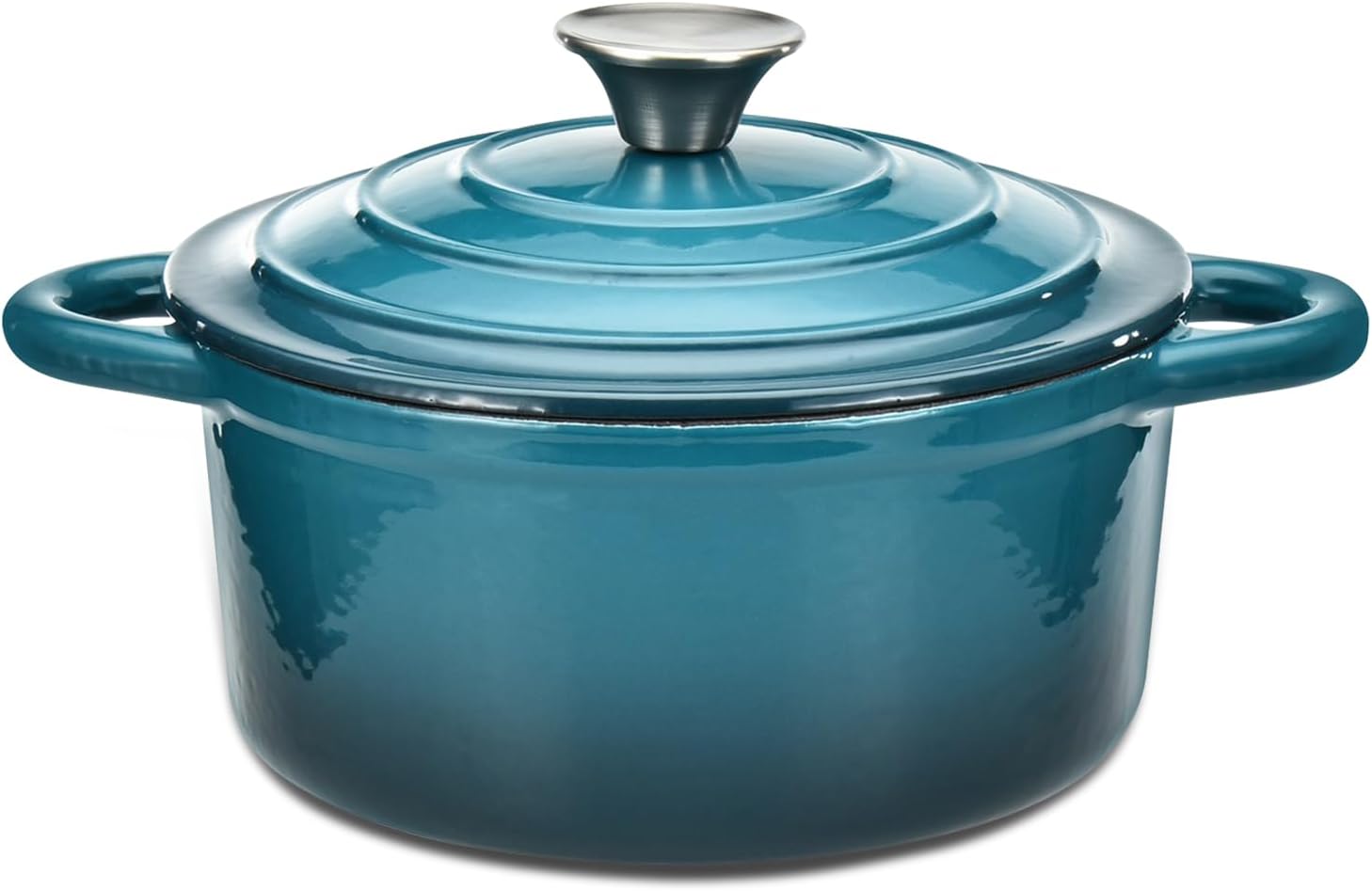 Hamilton Beach 3-Quart Enameled Cast Iron Dutch Oven for Cooking