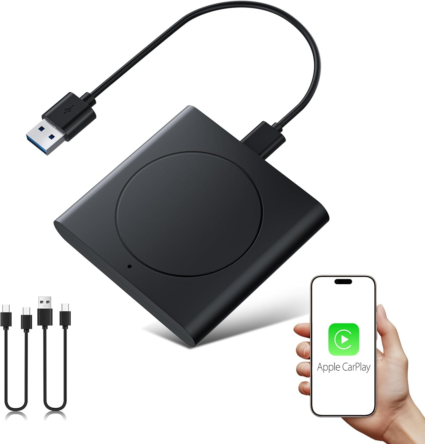 Wireless CarPlay Adapter 2025 - Stable & No Delay Upgrade