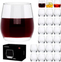 Stemless Wine Glasses Set of 24 for Every Occasion and Taste
