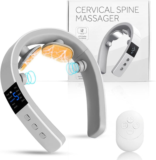 Neck Massager for Pain Relief Deep Tissue with Heat Features