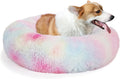 Calming Dog Bed for Medium Dogs 30 in - Washable Anti-Anxiety Bed